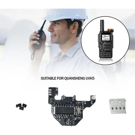Module radio ondes courtes SI4732 + puce d'extension 2M pour kit de modification ondes courtes DIY UVK5/UVK6 (1/5)