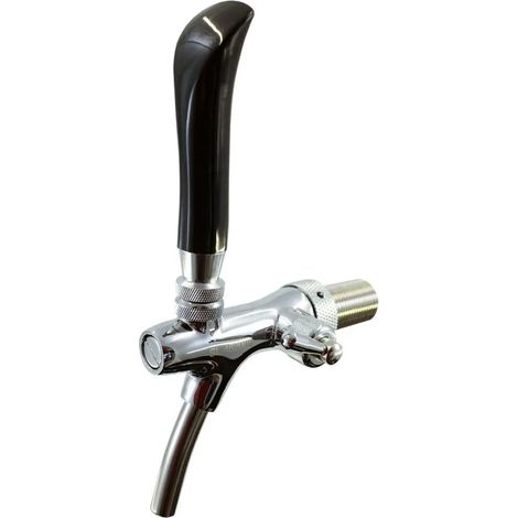 Robinet compensateur, robinet de tirage Ergo chromeé 5/8-35 mm avec bec 35 mm (1/2)