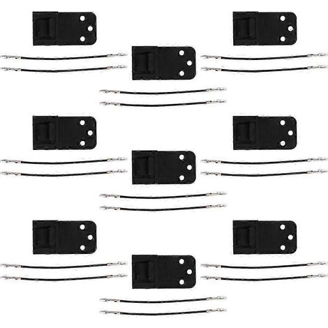 Kit de connecteurs d'accessoires 9X, compatible avec Motorola CM300 16 pour les talkies-walkies HLN9457 et HLN9242. (1/5)