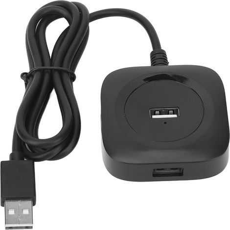 Hub USB 2.0 4 ports multiprise adaptateur multiport pour clavier souris clé USB (1/5)