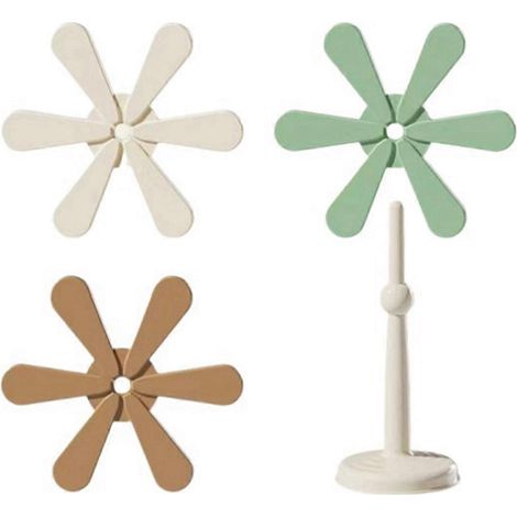Dessous de plat isolant pliable et portable, antidérapant, avec coussin de table et support pour casseroles. (1/5)