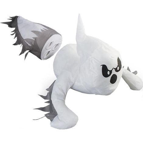 Fantôme de fenêtre cassée Halloween pour décoration intérieure ou extérieure (1/5)