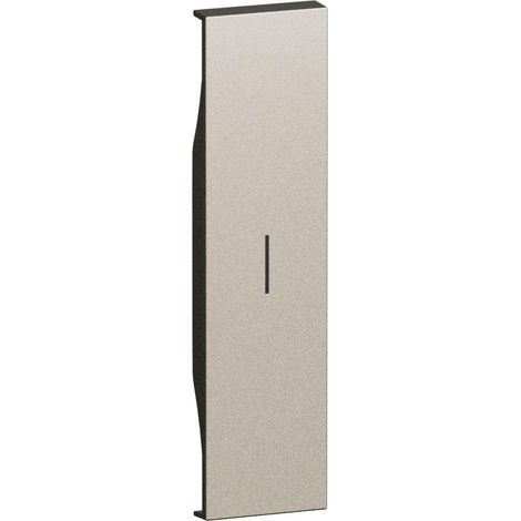 Cover illuminabile champagne 1 modulo bticino kc01