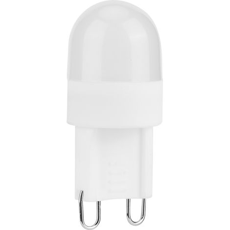 10 G9 1,5-W-LED-Lampen, Bi-Pin-Sockel für Kronleuchter, Innenbeleuchtung 230 V, 10er-Packung (1/5)