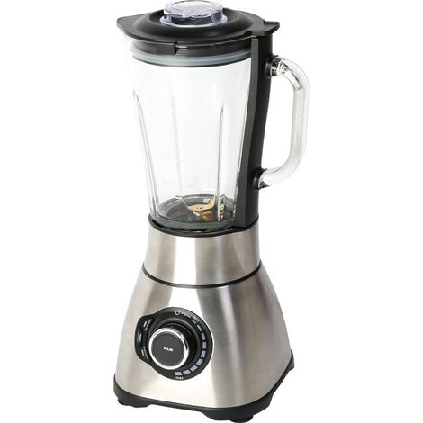 RGV 111202 Mixer 1,75 l Tischplatten-Mixer 1800 W Schwarz, Edelstahl