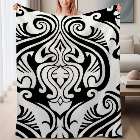 Couverture de lit en polaire respirante chaude, douce et légère en microfibre,6080 pouces (1/4)