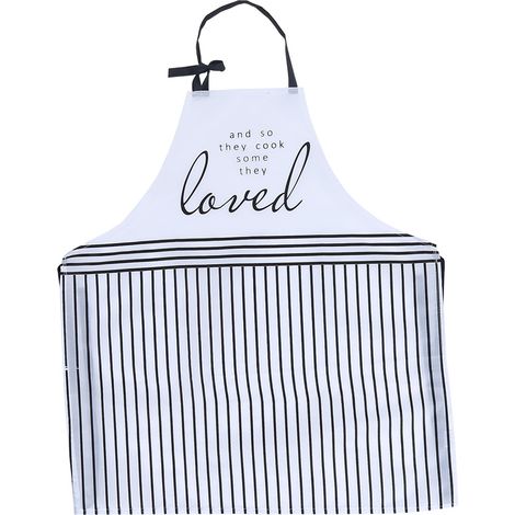 Tablier De Cuisine En Denim Résistant À L'Eau Et Aux Taches Pour Jardinage Et Ménage - Style Nordique - 1 Pièce (1/5)