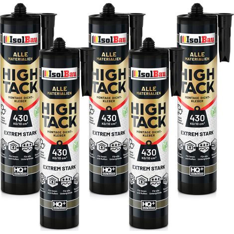 Montagekleber High Tack Baukleber 5x 530g Hybrid Polymer Dichstoff 430kg/10cm² (1/5)