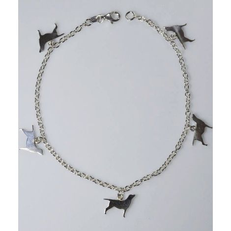 Labrador Armband 2 925 Silber Anhänger