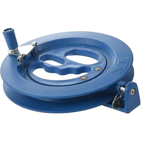 Dévidoir à Ligne avec Roulement à Billes - Moulinet Plastique Bleu pour Cerf-Volant (1/4)