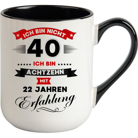 Tazza divertente, regalo per un 40° compleanno (1/3)