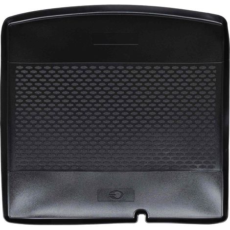 Trunk Mat Black suitable for ŠKODA FABIA III COMBI 2014-2021 vidaXL