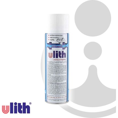 1x Ulith Lecksuchspray - 400 ml Dose - für Gase - DIN-DVGW zugelassen - 244001