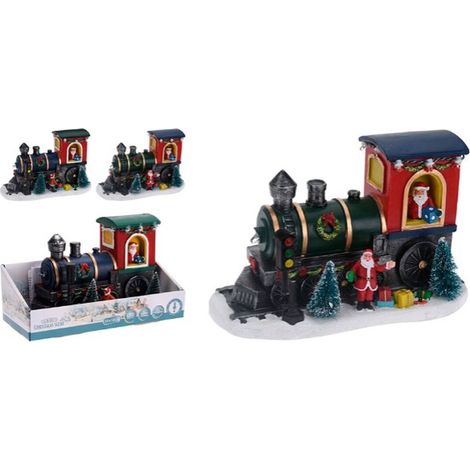 Locomotiva di Babbo Natale con LED, diversi modelli (1/2)