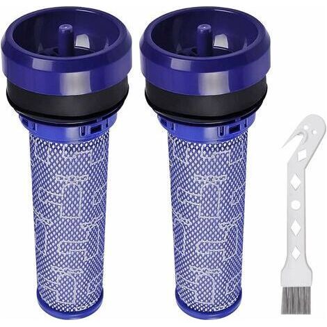 Lot de 2 Filtres Pré-Moteur pour Aspirateur Dyson DC37 DC33C DC39 DC28C DC53 92341301, lavables Pre Motor Filtres pour aspirateur Dyson, 2 filtres et 1 outil de nettoyage(DC39) (1/4)