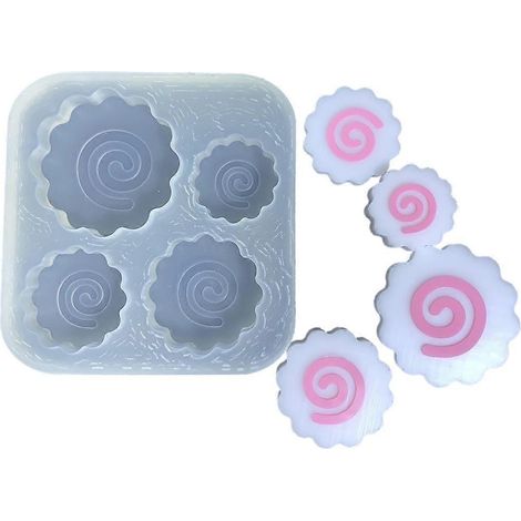 DIY-Kristall-Epoxidharz-Silikonform für Anhänger, Fischkuchenform, Dekorationsform.