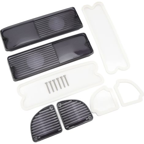 Kit de lentilles de rétroviseur arrière avec joints 110216, remplacement pour camionnette Chevy de 1967 à 1972 (1/5)