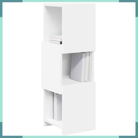Meuble d'angle - 889813 - Bois d'ingénierie - 3 étagères - 25,5 x 25 x 80 cm (1/5)