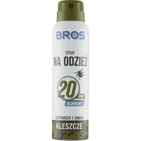 BROS Spray para Ropa y Calzado - 90 ml - Protección contra Garrapatas