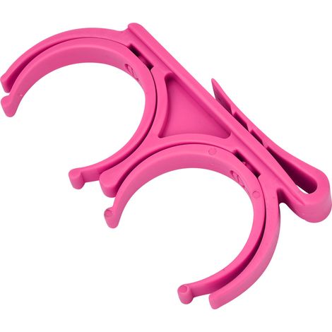 Porte-balles de golf avec pince - Organisateur de sac de golf professionnel (rose) (1/4)