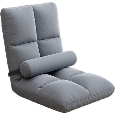 Canapé-lit pliant pour bébé, siège inclinable ergonomique, convient pour studio, chambre fumeur, alcôve, baie vitrée - Gris (1/4)