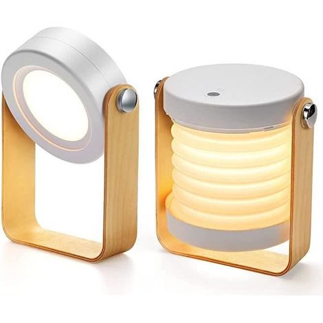 Lampe de Chevet Tactile 10W Dimmable 3 Températures de Couleur Lampe à Poser Bureau (1/4)