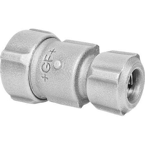 Primofit Kupplung kurz 1/2"x25 Stahl x PE, verzinkt, für Gas