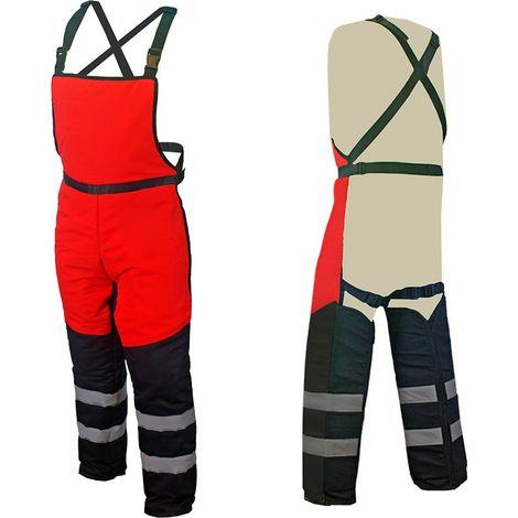 PATTONES - Peto anticorte para motosierra Clase 2 solapa Talla XL