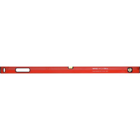 Wasserwaage 120cm 2 Libellen mit Magnet