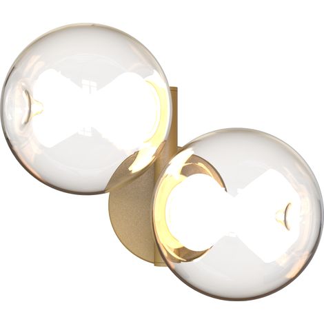 Applique murale led 12w 3000k or aluminium ip20 - mantra - andromeda 224682597 224682597 (1/3)