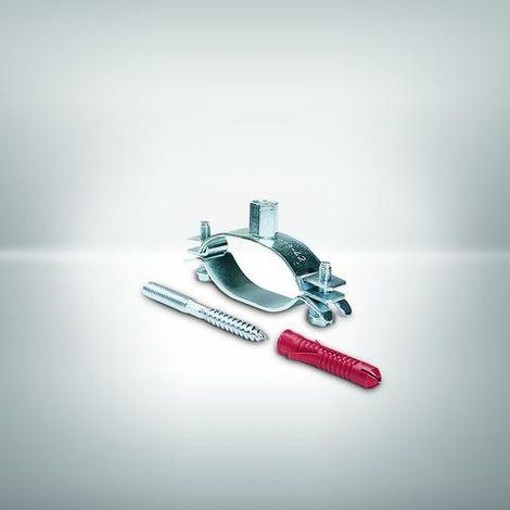 Armacell Rohrträger Dämmschicht 14mm Stockschraube 8x80 Dübel S10 DN16