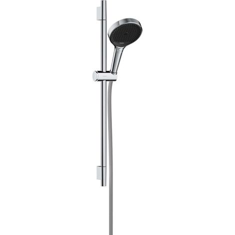 Hansgrohe Rainfinity - Conjunto de alcachofa de ducha, barra y manguera, 3 chorros, cromo 28745000 (1/2)