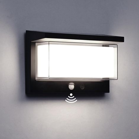 Outdoor Solar Light with Motion Sensor, IP65, 6000K Cool White, Auto On/Off, Waterproof for Garden, Patio, Hallway and Driveways (1/5)