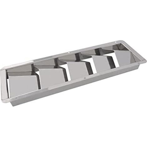 Plaque de Ventilation en Acier Inoxydable, 5 colonnes, Volets d'échappement, Grille for Yachts (1/5)