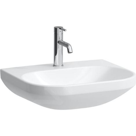 Laufen Lua - Lavabo 46x55 cm, sans trop-plein, trou pour robinet, LCC, blanc H8110814001561 (1/3)