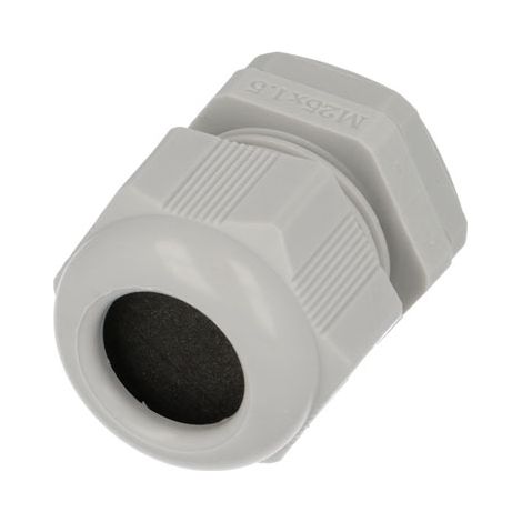 Presse-étoupe polyamide avec écrou monté pour câble rond - Lot de 10 - CAPRI - Diamètre 12 à 18 mm (1/2)