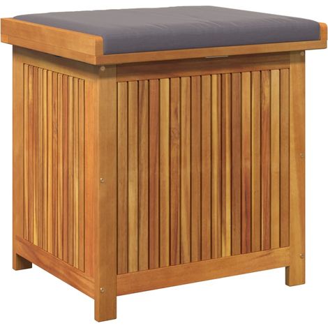 Maison Exclusive - Boîte à coussins d'extérieur 60x50x61 cm bois massif d'acacia
