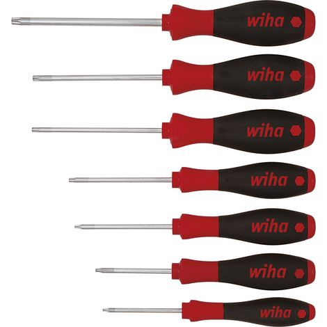 Wiha Juego de destornilladores SoftFinish® TORX®, de 7 unid. (01299)
