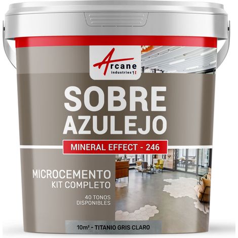 Microcemento sobre azulejos