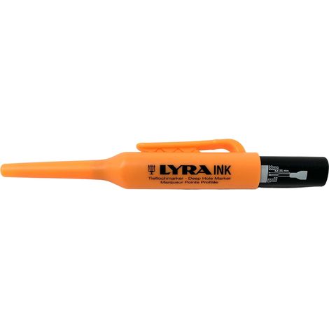 LYRA L4480099-10-1 Ink - Pennarello profondo, 10 pezzi, colore nero