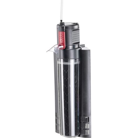 Hydor Filtro Interno CRYSTAL 300 Acquari Maggiori di 200 Litri, 2 Stadi, Carbone Attivo e Kit Venturi Inclusi