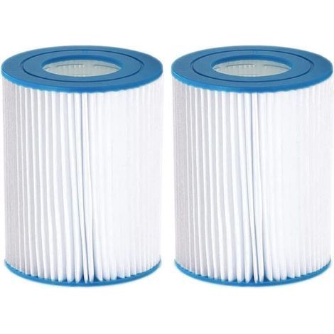 Cartouche de Filtre de Piscine de Type II. Cartouche filtrante pour bestway 58094 Filtre Pack. Pompes de Filtre Cartouche de Filtre de Remplacement Universel. (2 pièces) (1/4)