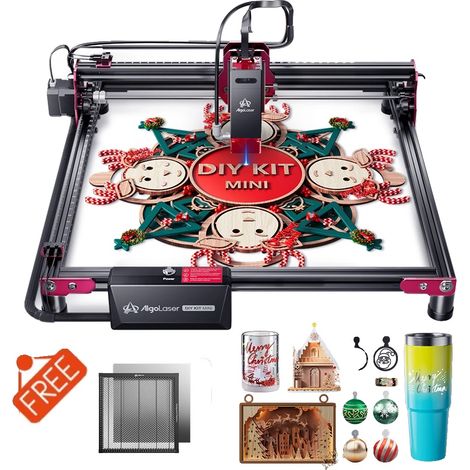Mini graveur laser, performance haute vitesse, options de contrôle polyvalentes, KIT DIY MINI 5W 3 (1/2)