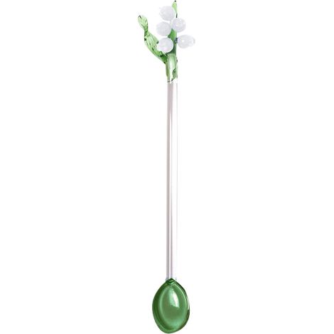 Cuillère À Café En Verre Borosilicaté - Cuillère À Espresso Et Thé - Résistante Aux Températures Extrêmes - Lot De 4 (1/5)