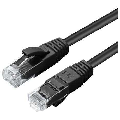MC-UTP6A003S Schwarzes Netzwerkkabel 0,3 m Cat6a U/UTP (1/3)