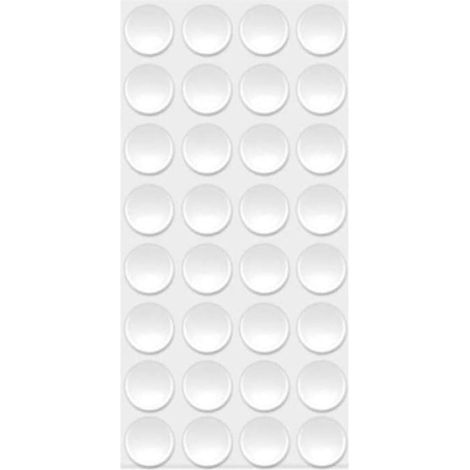 Elastikpuffer Transparent Selbstklebend, 12 Stücke Silikon Schutzpuffer Möbelpuffer Gummipuffer zur Lärmdämpfung Verhindern Rutschen und Kratzer (1/5)