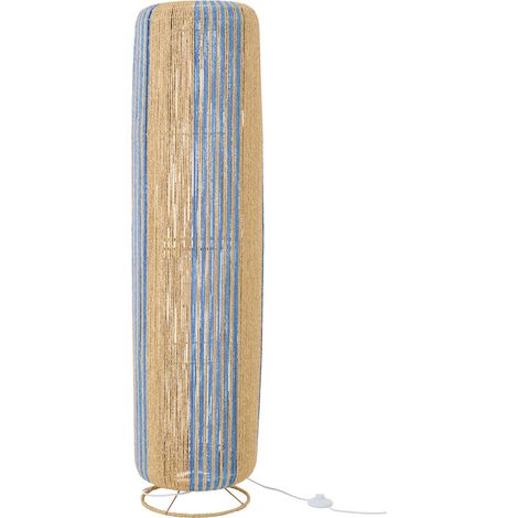 Lampadaire Corde "Chase" 138cm Bleu & Naturel (1/5)