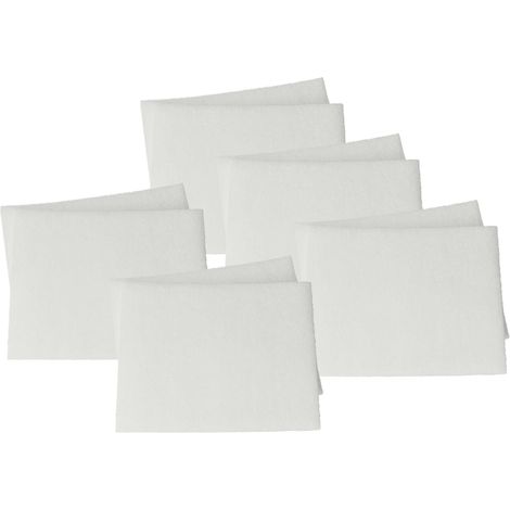 vhbw 10x Filtro de aire G4 reemplaza Viessmann 7542006 para ventilador