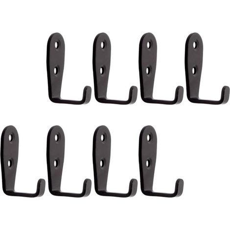 8 Stück robuste Wandhaken, Edelstahl-Schraubhaken für (1/4)