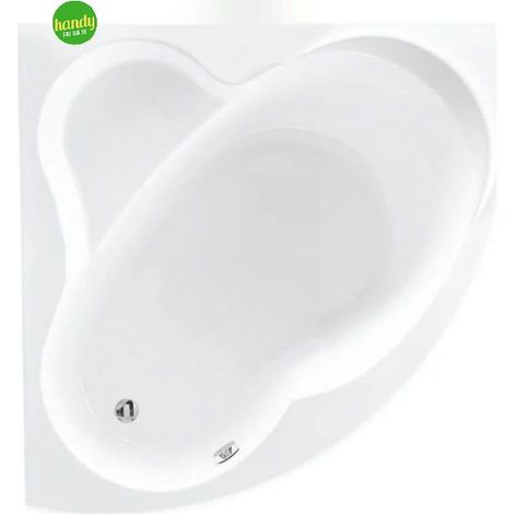 Vasca da bagno con telaio e pannello modello una cm 135x135 NOVELLINI (1/3)
